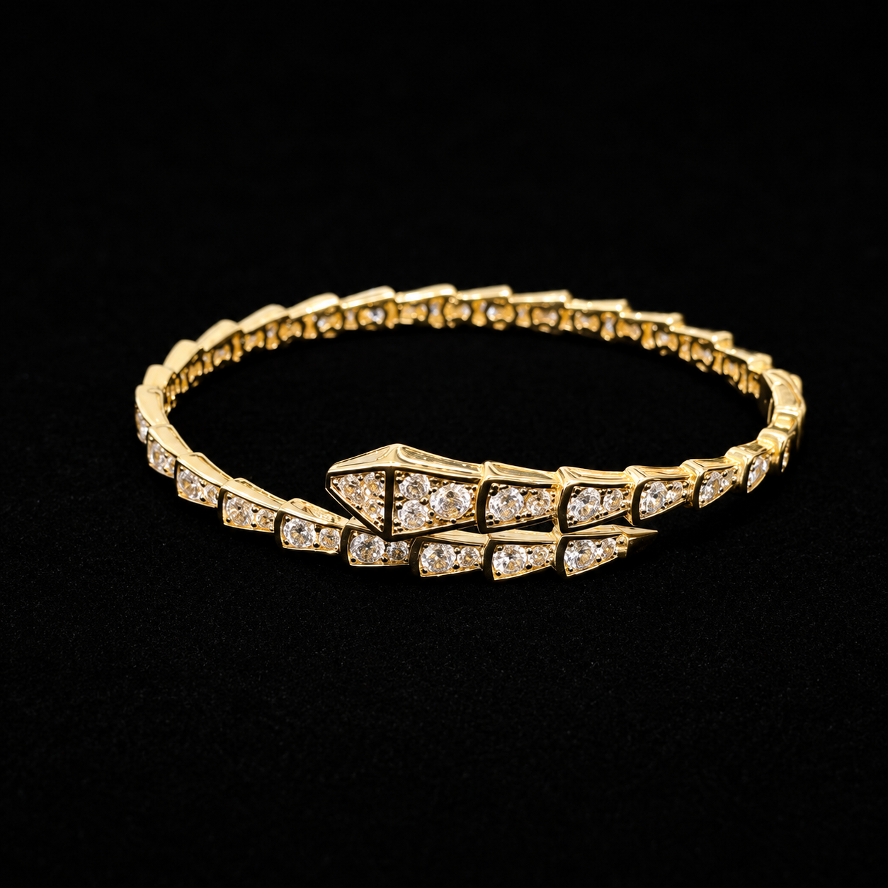 Гривна (BVLGARI SERPENTI ZIRCONIA)