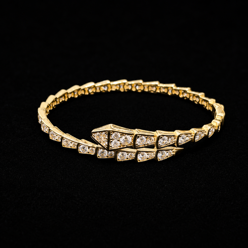 Гривна (BVLGARI SERPENTI ZIRCONIA)