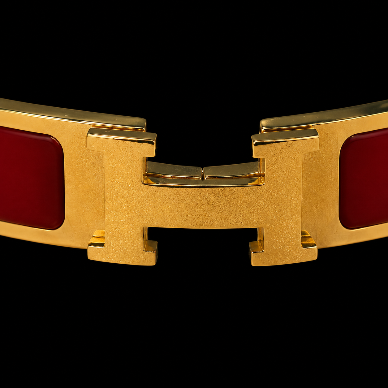 Гривна (Cartier Clic H Red&Gold)