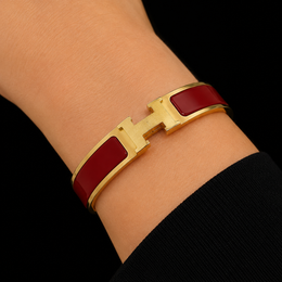 Гривна (Cartier Clic H Red&Gold)
