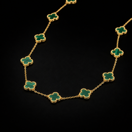Колие (Van Cleef Green Alhambra)