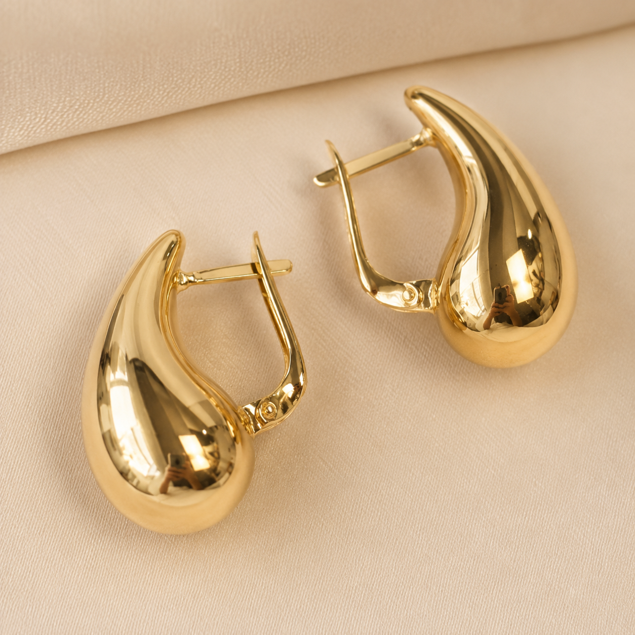 Обеци (Bottega Venetta Teardrop)