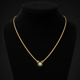 Колие (Snake Skin Zirconia)