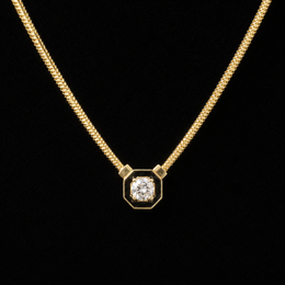 Колие (Snake Skin Zirconia)